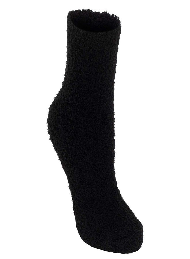 World's Softest جوارب سبا مريحة وناعمة للغاية، لون أسود، مقاس واحد - Image 1